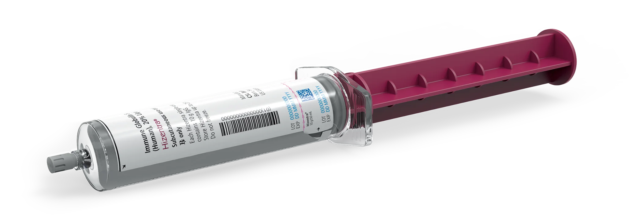 Hizentra prefilled syringe for subcutaneous immune globulin (SCIg) infusion